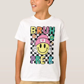 T-shirt Chemise de rentrée pour la maternelle Bruh