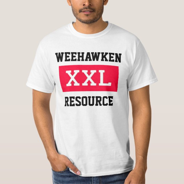 T-shirt Chemise de ressource de Weehawken (Devant)
