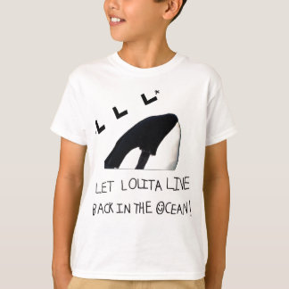 T-shirt Chemise de retraite de Lolita d'enfants