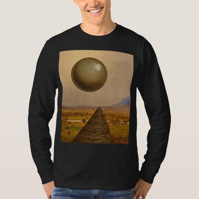 T-shirt Chemise de réunion Yarrow (grand logo à manches lo (Devant)