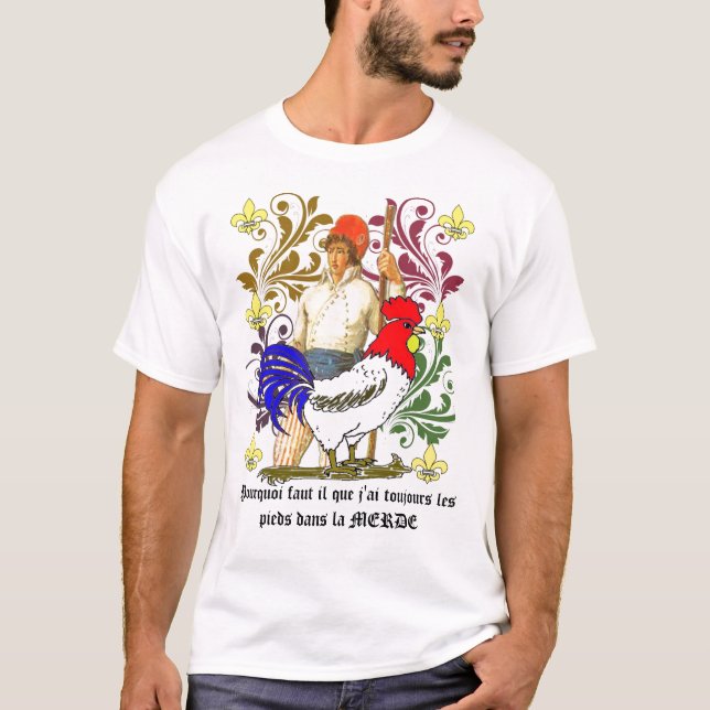 T-shirt Chemise de révolution française (Devant)