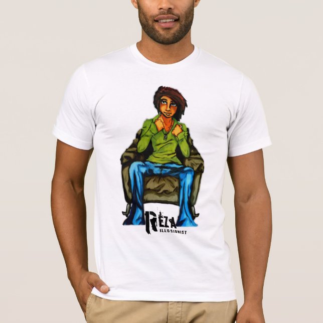 T-shirt Chemise de Reza (Devant)