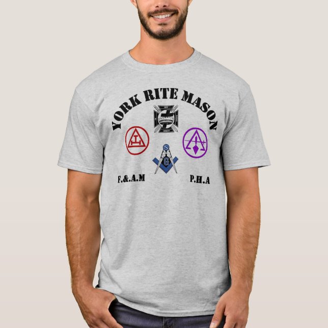 T-shirt Chemise de rite de York (Devant)