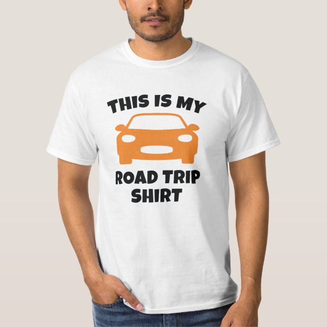 T-shirt Chemise de road-trip (Devant)