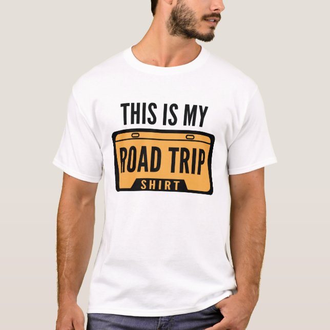 T-shirt Chemise de road-trip (Devant)
