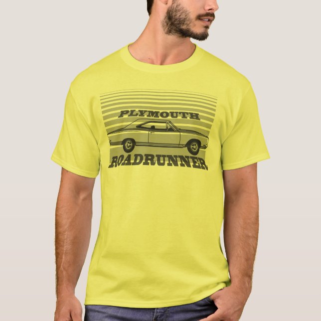 T-shirt Chemise de Roadrunner de Plymouth (Devant)