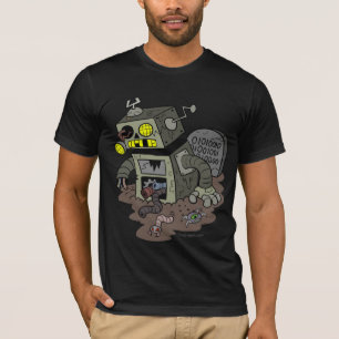 T-shirt Chemise de robot de zombi