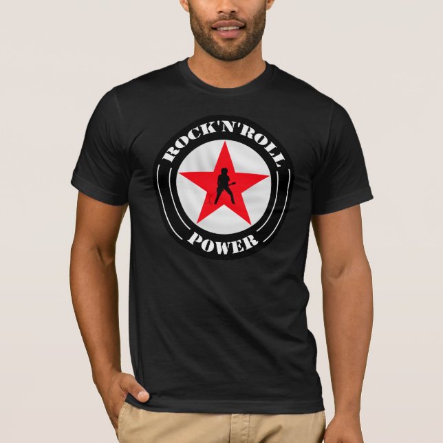 T-shirt Chemise de rock (Devant)
