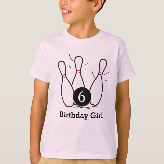 T-shirt Chemise de roulement d'anniversaire d'enfants (Devant)