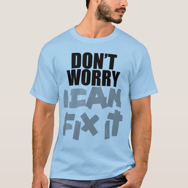 T-shirt Chemise de ruban adhésif (Devant)