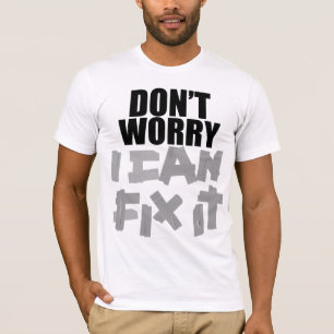 T-shirt Chemise de ruban adhésif