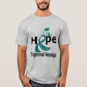 T-shirt Chemise de ruban d'espoir de névralgie faciale