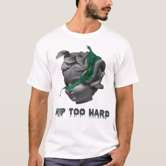 T-shirt Chemise De Rue Trop Dure Pour Les Hommes Et Les Fe