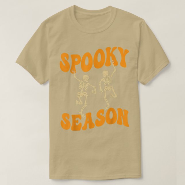 T-shirt Chemise de saison éffrayante, Saison d'Halloween,  (Design devant)