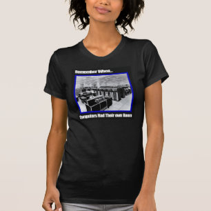 T-shirt Chemise de salle des ordinateurs