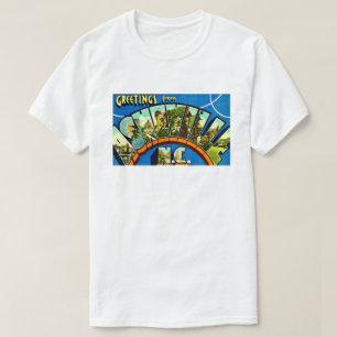 T-shirt Chemise de salutations Retro Asheville NC