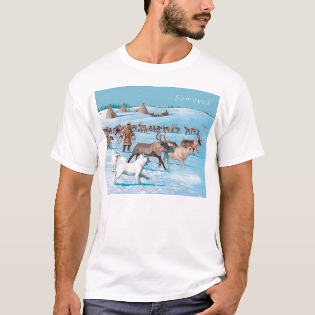 T-shirt Chemise de Samoyed (Devant)