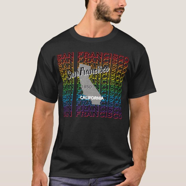 T-shirt Chemise de San Francisco  (Devant)