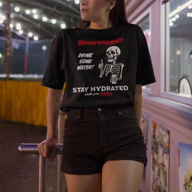 T-shirt Chemise de santé mentale amusante - Texte léger (Créateur téléchargé)