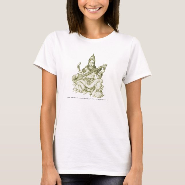 T-shirt Chemise de Saraswati (Devant)