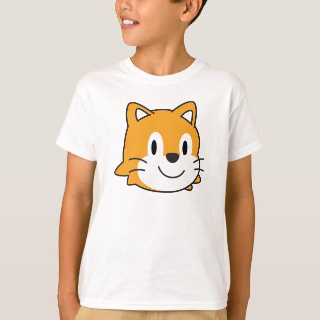 T-shirt Chemise de ScratchJr (enfants) (Devant)