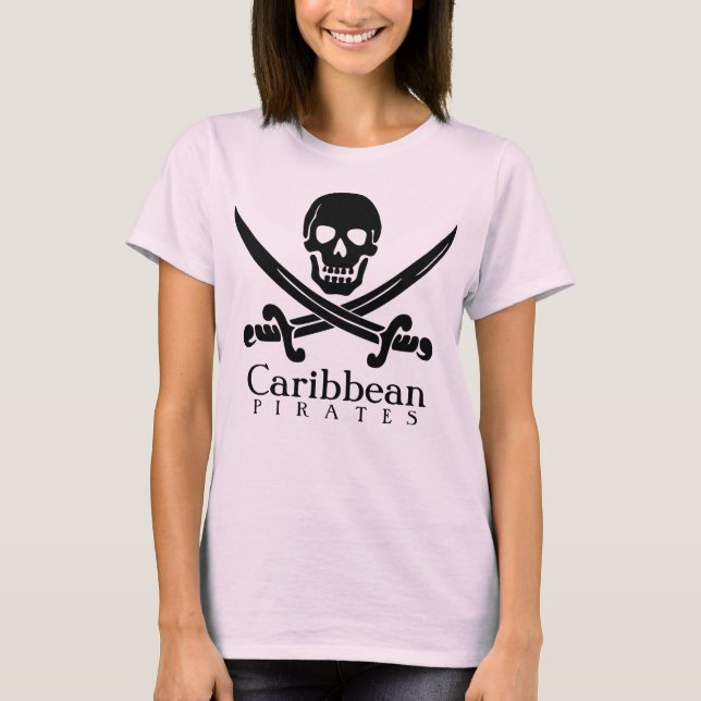 T-shirt Chemise de sculpture des Pirates des Caraïbes (Devant)