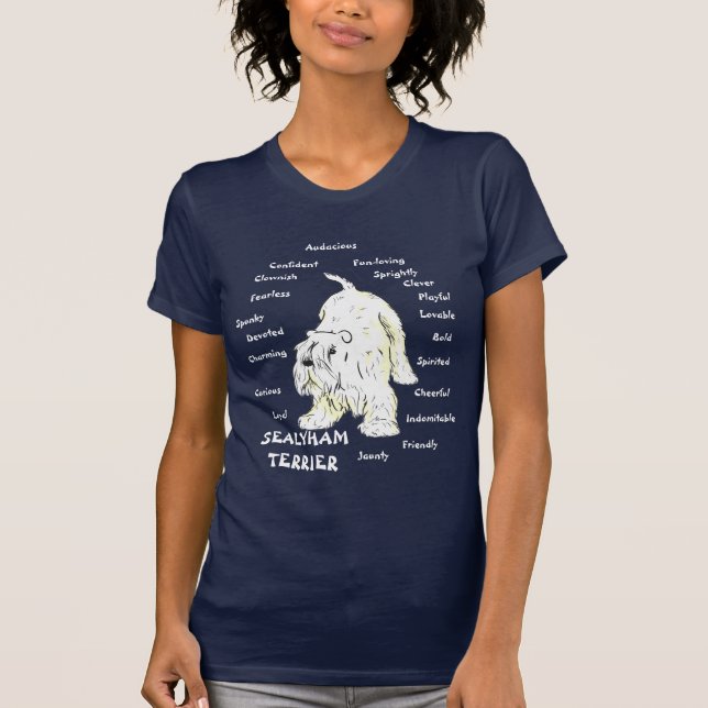 T-shirt Chemise de Sealyham Terrier (Devant)