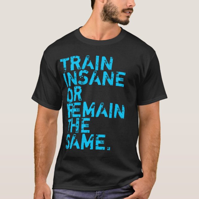 T-shirt Chemise de séance d'entraînement : Train ALIÉNÉ (Devant)