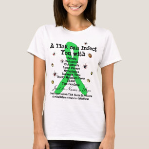 T-shirt Chemise de sensibilisation à la maladie de Lyme et