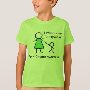 T-shirt Chemise de sensibilisation à la maladie de Lyme po