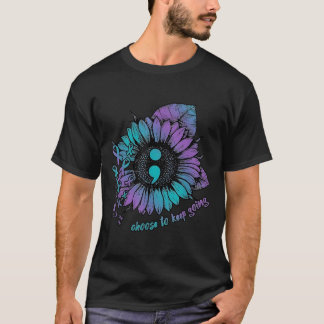 T-shirt Chemise de sensibilisation à la prévention du suic