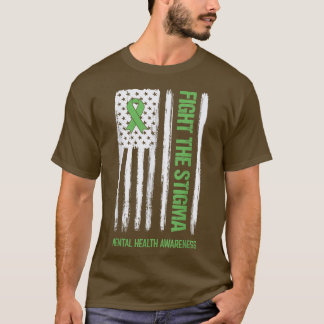 T-shirt Chemise De Sensibilisation À La Santé Mentale Comb