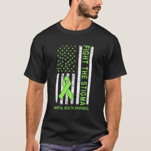 T-shirt Chemise de sensibilisation à la santé mentale Lutt