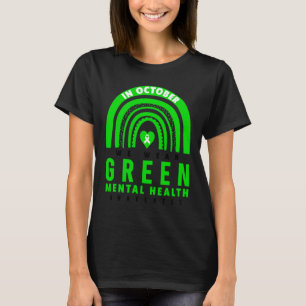 T-shirt Chemise de sensibilisation à la santé mentale - Sa