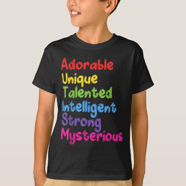 T-shirt Chemise de sensibilisation à la signification de l (Devant)