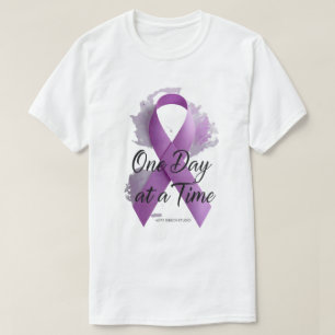 T-shirt Chemise de sensibilisation au cancer à la une jour