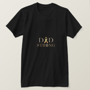 T-shirt Chemise de sensibilisation au cancer de papa fort