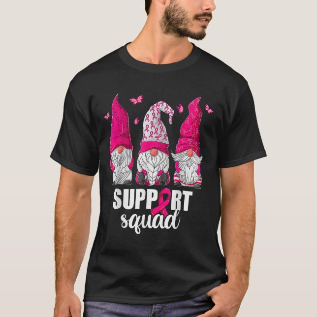 T-shirt Chemise De Sensibilisation Au Cancer Du Sein Pour  (Devant)