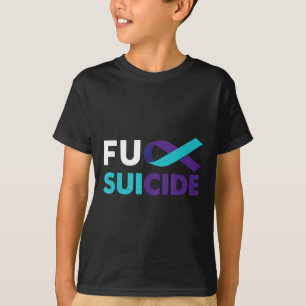 T-shirt Chemise de sensibilisation au suicide Cadeau de so