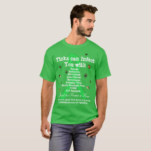 T-shirt Chemise de sensibilisation aux maladies et aux inf