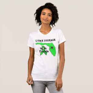 T-shirt Chemise de sensibilisation aux tiques de Floride p