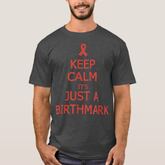 T-shirt Chemise de Sensibilisation Birthmark pour garder l