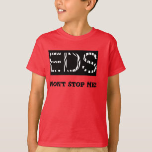 T-shirt Chemise de sensibilisation EDS Won't Stop Me