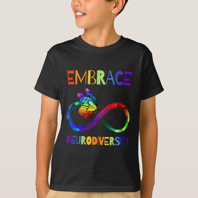 T-shirt Chemise de sensibilisation et d'acceptation de l'a (Devant)