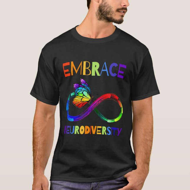 T-shirt Chemise de sensibilisation et d'acceptation de l'a (Devant)