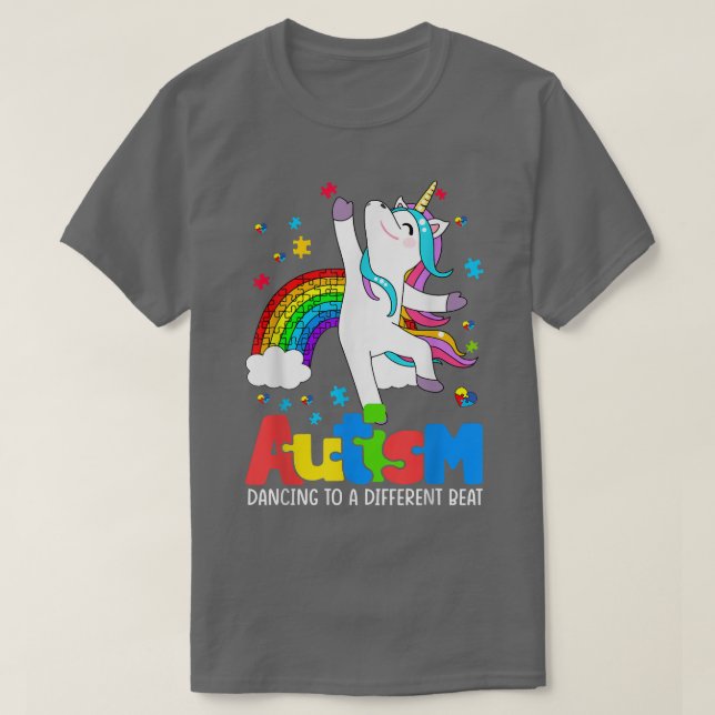 T-shirt Chemise de sensibilisation sur l'autisme Dabbing U (Design devant)