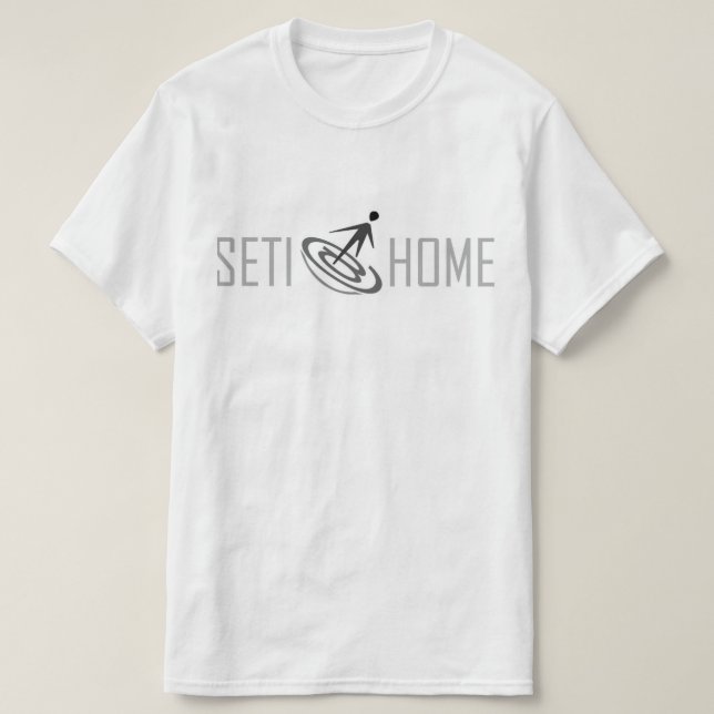 T-shirt chemise de SETI@HOME (Design devant)