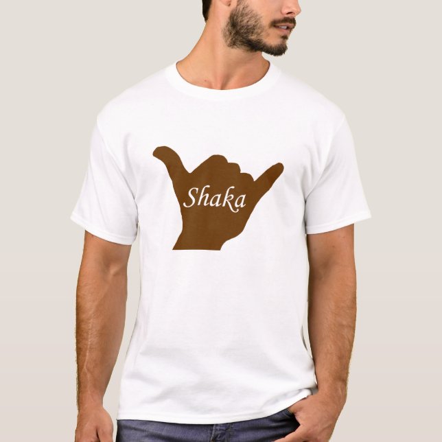 T-shirt chemise de shaka (Devant)