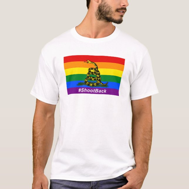 T-shirt Chemise de #ShootBack (Devant)