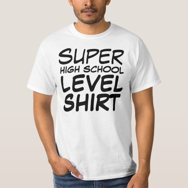 T-shirt chemise de shsl (Devant)